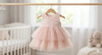 The "Isabella" Floral Embroidery & Tiered Tulle Gown